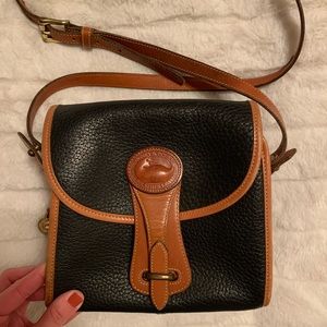 Vintage Dooney & Bourke Essex Leather Crossbody